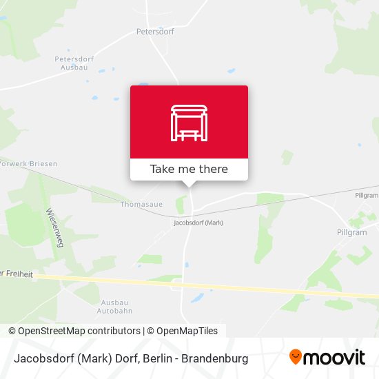 Jacobsdorf (Mark) Dorf map