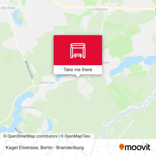 Карта Kagel Elsensee