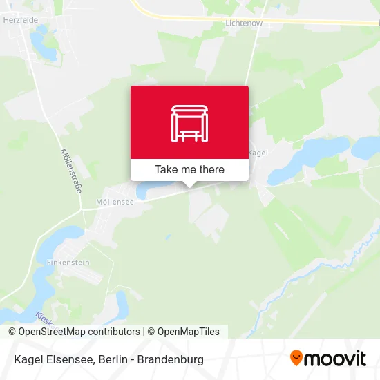 Карта Kagel Elsensee