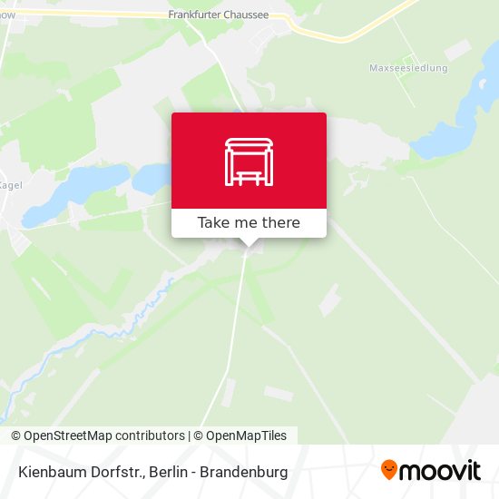 Kienbaum Dorfstr. map