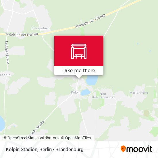 Kolpin Stadion map
