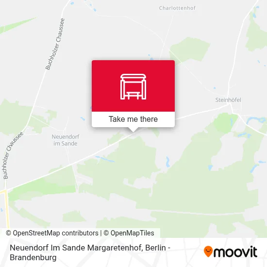 Neuendorf Im Sande Margaretenhof map