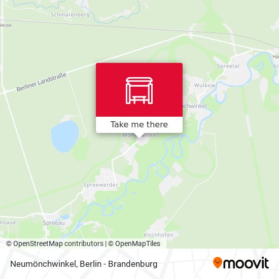 Neumönchwinkel map