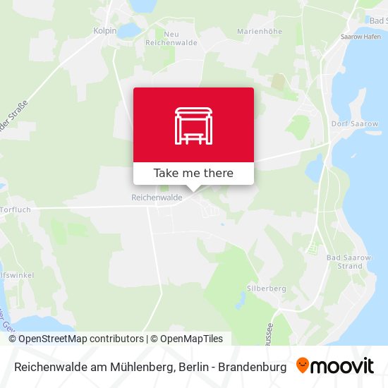 Reichenwalde am Mühlenberg map
