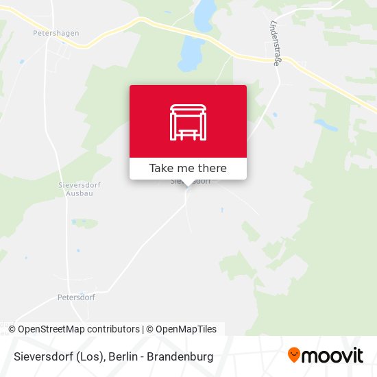 Sieversdorf (Los) map