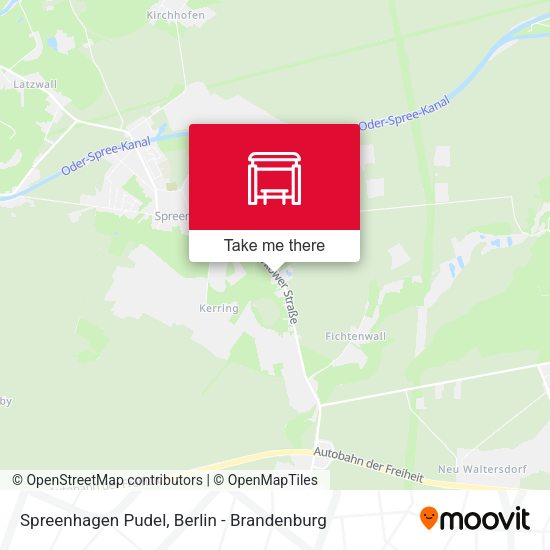 Карта Spreenhagen Pudel