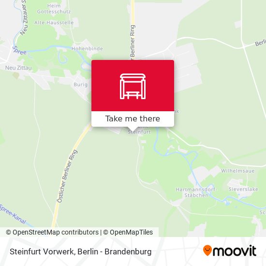 Steinfurt Vorwerk map