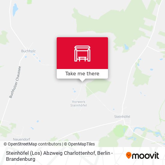 Steinhöfel (Los) Abzweig Charlottenhof map