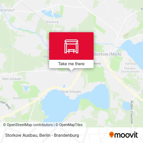 Storkow Ausbau map