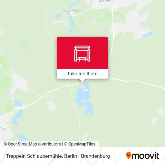 Treppeln Schlaubemühle map