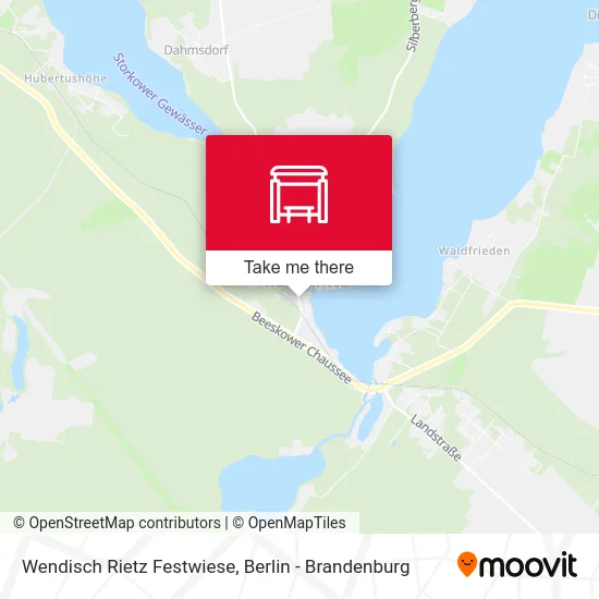 Карта Wendisch Rietz Festwiese