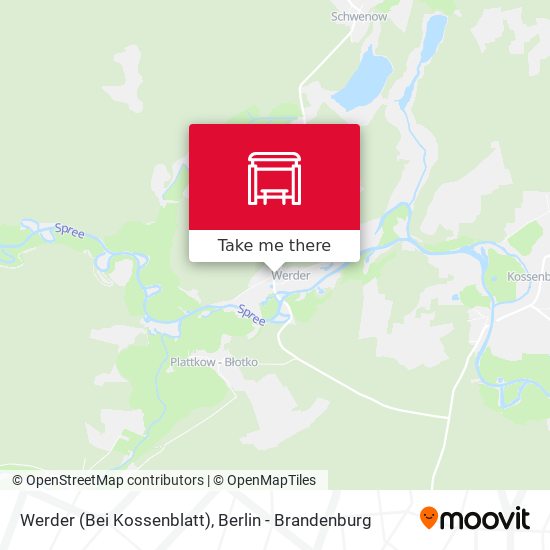 Werder (Bei Kossenblatt) map
