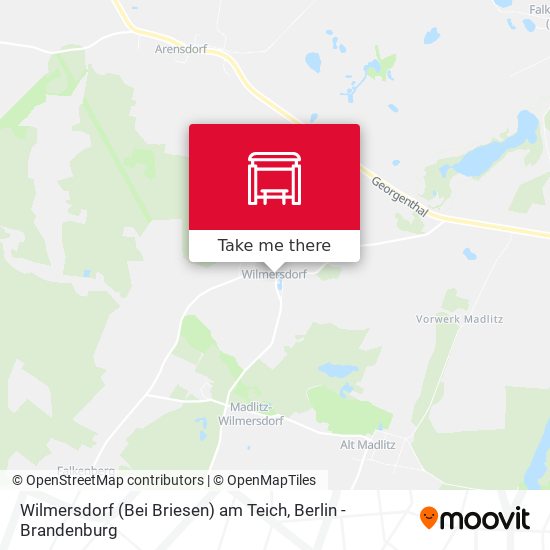 Wilmersdorf (Bei Briesen) am Teich map