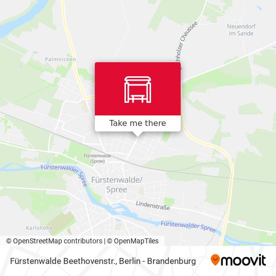 Fürstenwalde Beethovenstr. map
