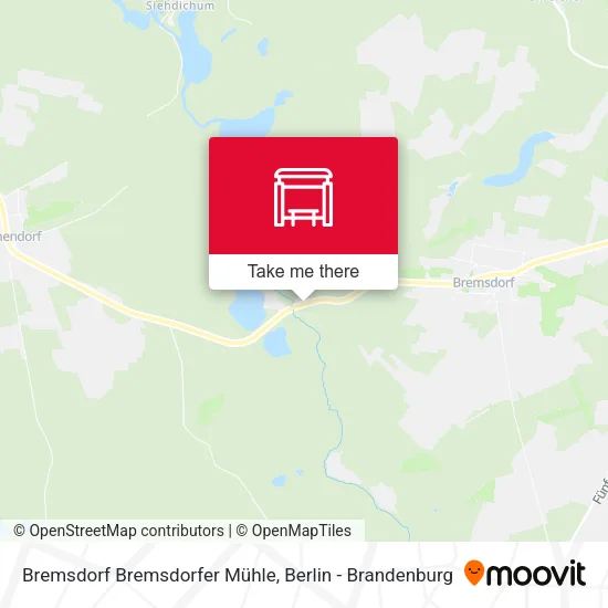 Карта Bremsdorf Bremsdorfer Mühle