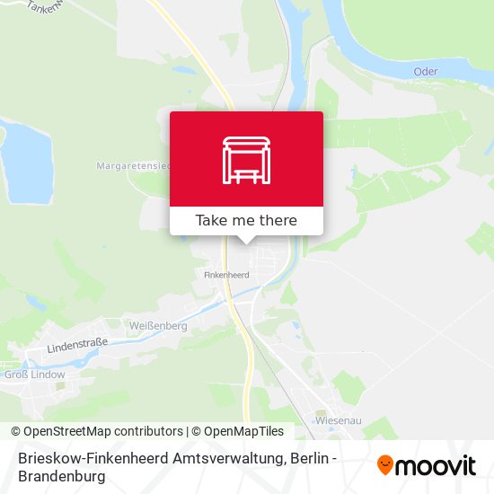 Brieskow-Finkenheerd Amtsverwaltung map