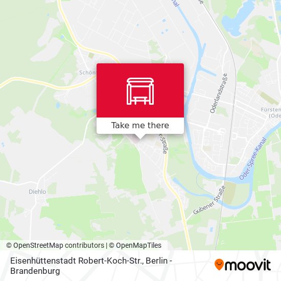 Eisenhüttenstadt Robert-Koch-Str. map