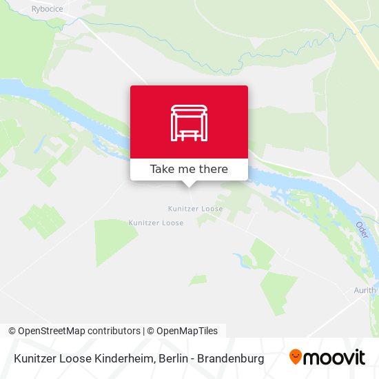 Kunitzer Loose Kinderheim map