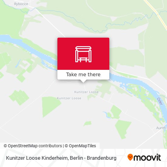 Kunitzer Loose Kinderheim map