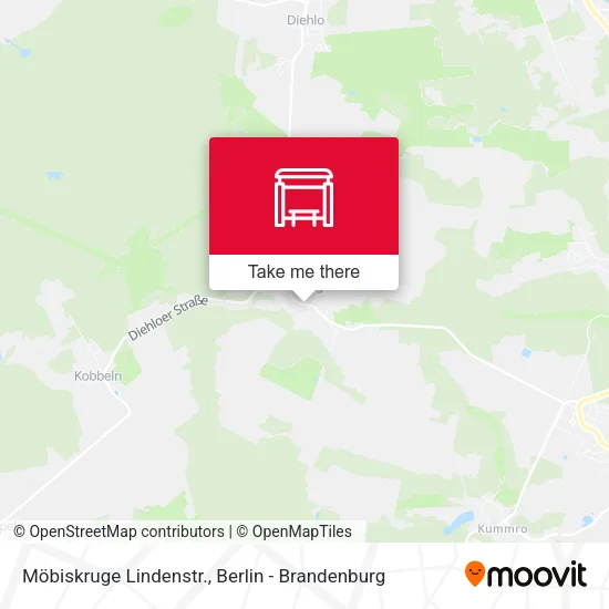 Карта Möbiskruge Lindenstr.