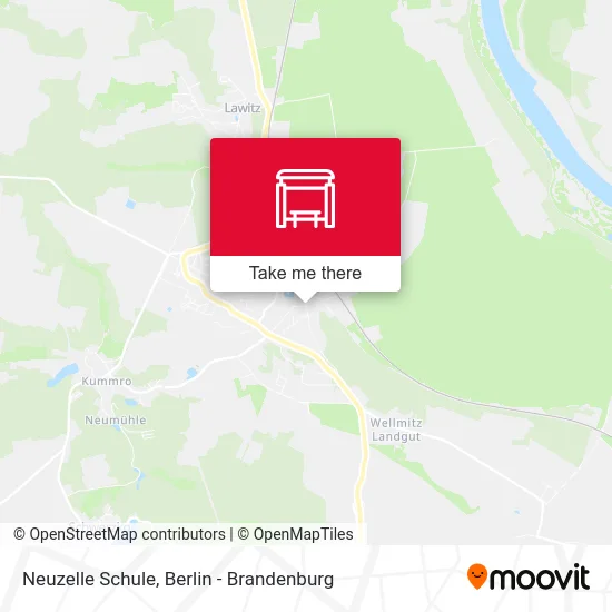 Neuzelle Schule map