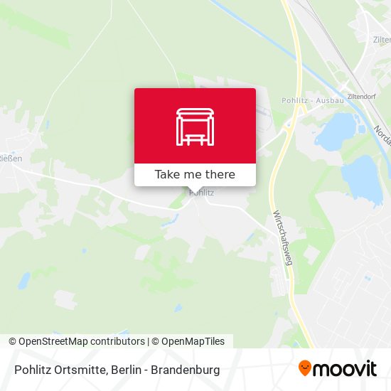 Pohlitz Ortsmitte map