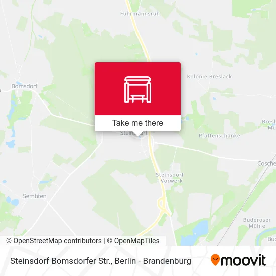 Steinsdorf Bomsdorfer Str. map