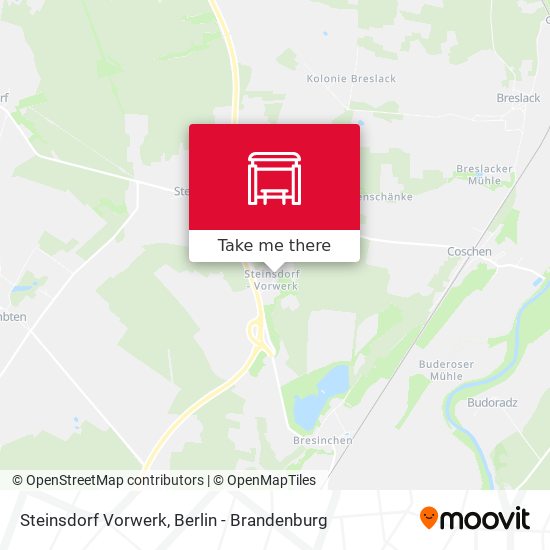 Steinsdorf Vorwerk map