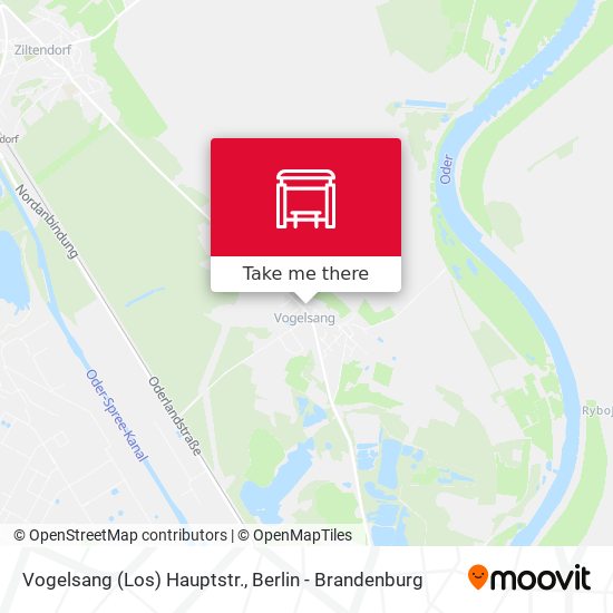 Vogelsang (Los) Hauptstr. map
