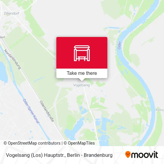 Карта Vogelsang (Los) Hauptstr.