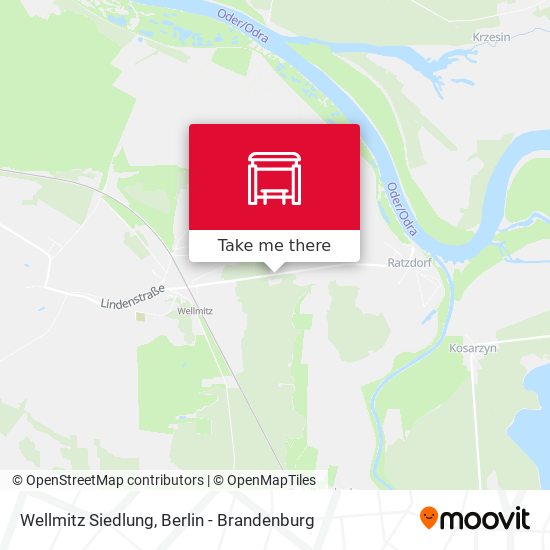 Wellmitz Siedlung map