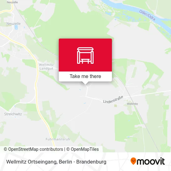 Wellmitz Ortseingang map