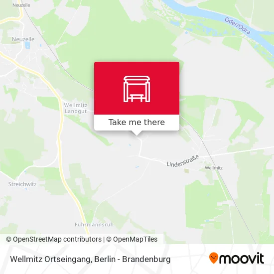 Карта Wellmitz Ortseingang