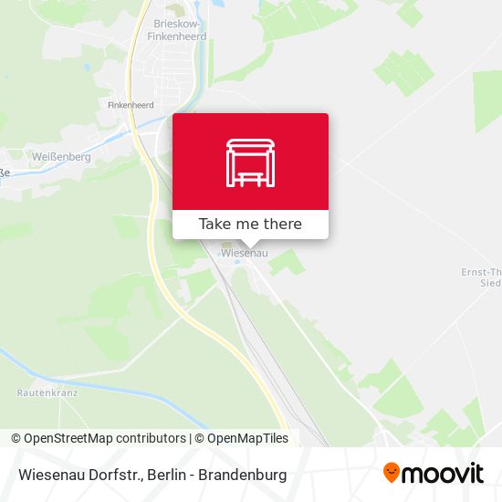 Wiesenau Dorfstr. map