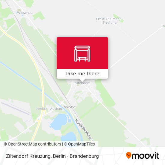 Ziltendorf Kreuzung map