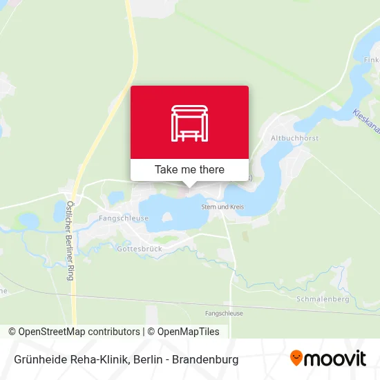 Grünheide Reha-Klinik map
