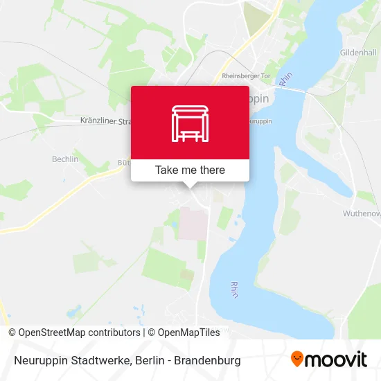 Neuruppin Stadtwerke map