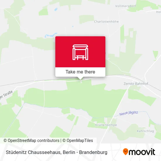 Stüdenitz Chausseehaus map