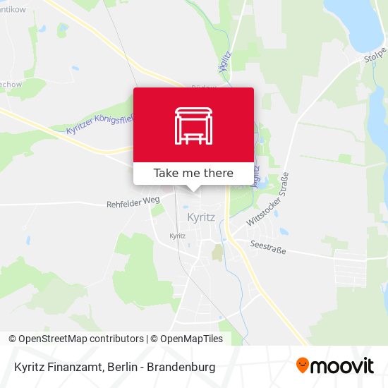 Kyritz Finanzamt map