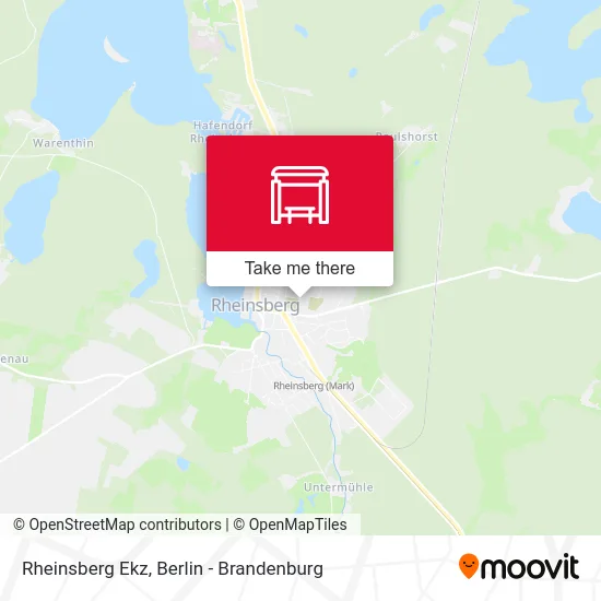 Rheinsberg Ekz map