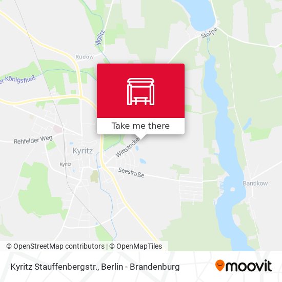 Kyritz Stauffenbergstr. map