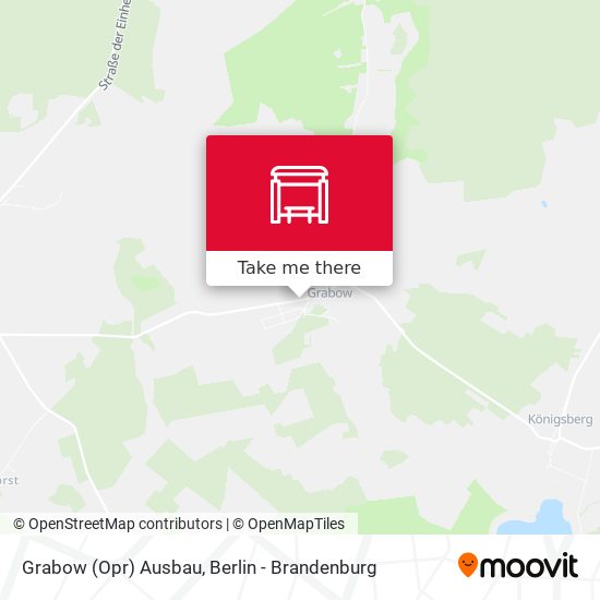 Grabow (Opr) Ausbau map