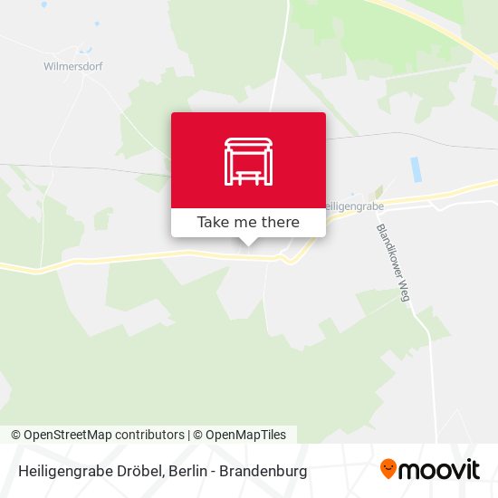 Heiligengrabe Dröbel map