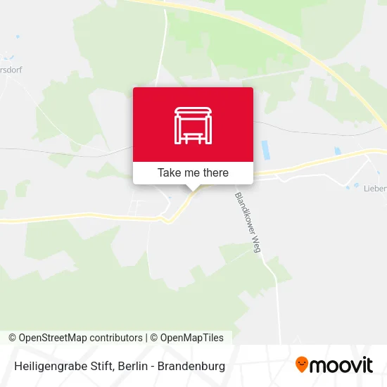 Карта Heiligengrabe Stift