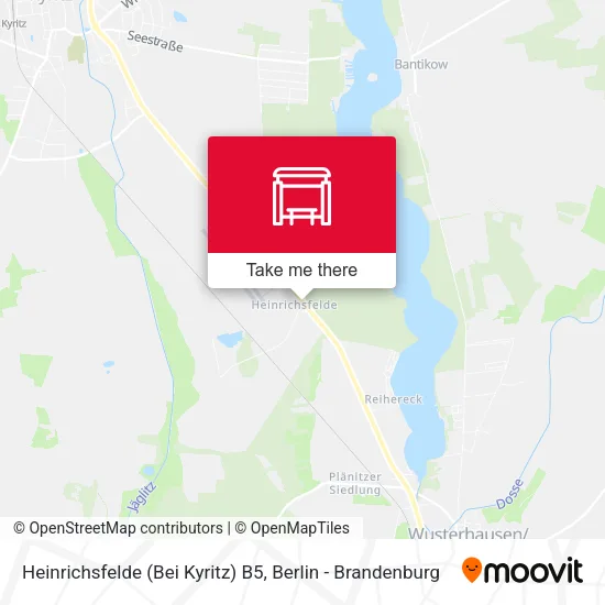 Карта Heinrichsfelde (Bei Kyritz) B5