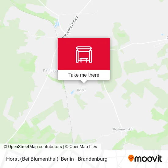 Horst (Bei Blumenthal) map