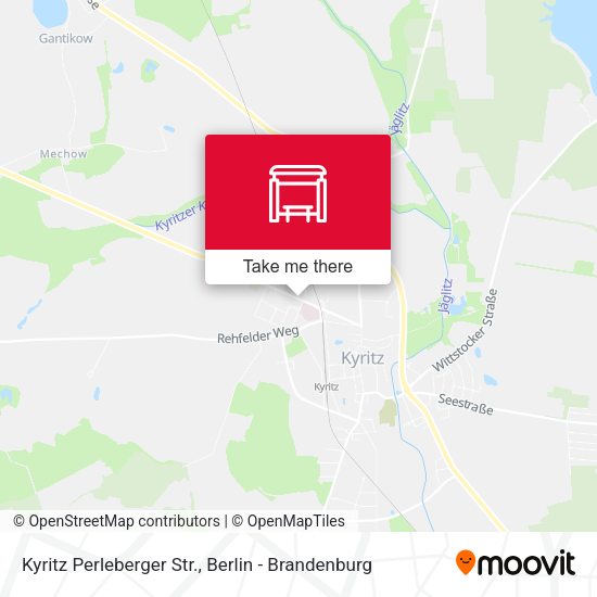Карта Kyritz Perleberger Str.