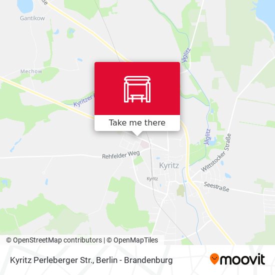 Kyritz Perleberger Str. map
