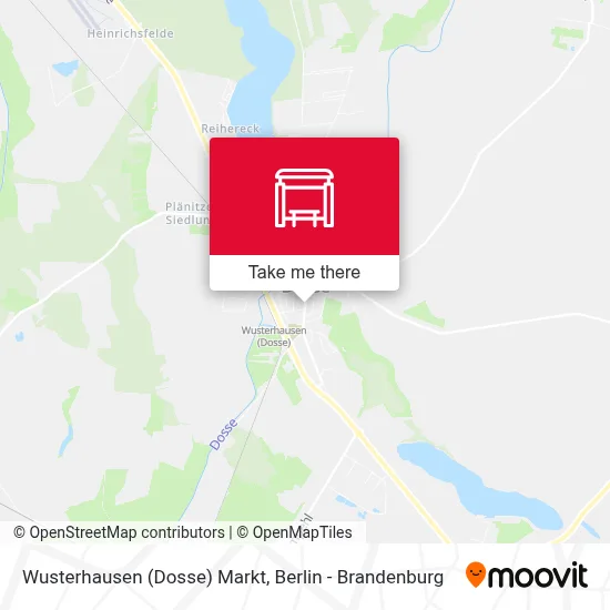 Wusterhausen (Dosse) Markt map