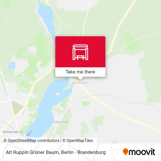 Alt Ruppin Grüner Baum map